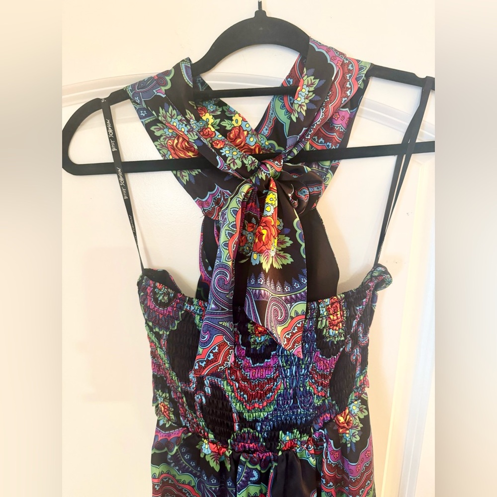 Betsey Johnson Silk Halter Dress - Picture 6 of 10